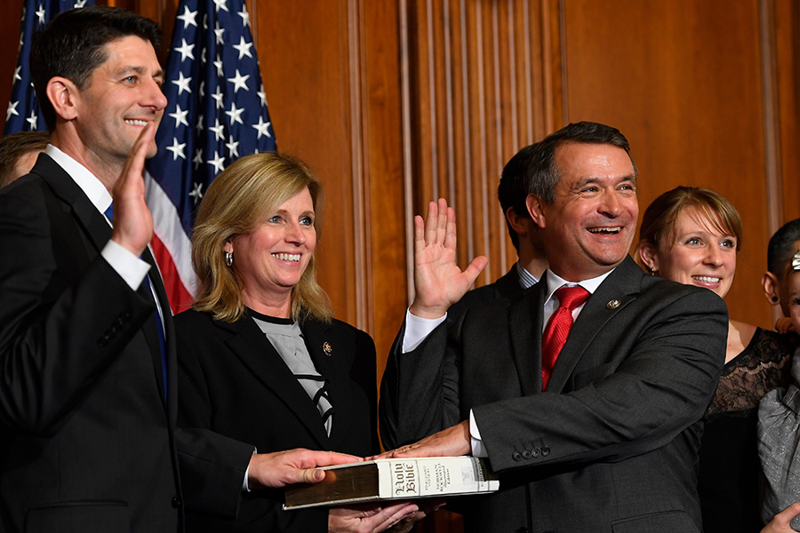 don bacon swearing in